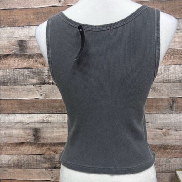 AMO Charcoal Tank Top - Picture 3 of 4
